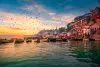 Sonnenuntergang in Varanasi